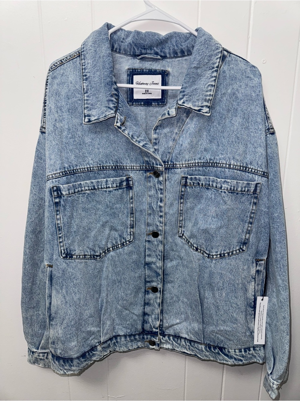 Highway Jeans Light Blue Stonewash Denim Jacket